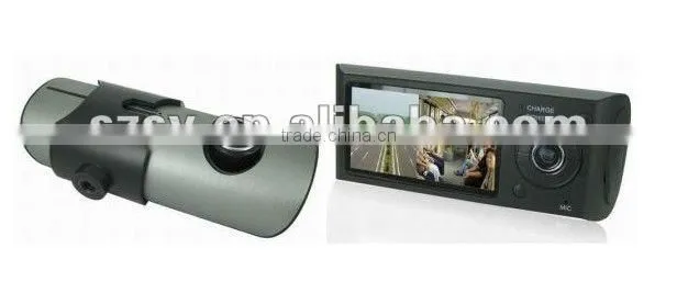 SV-X3000 Two Channels Mini Car DVR with GPS and G-Sensor