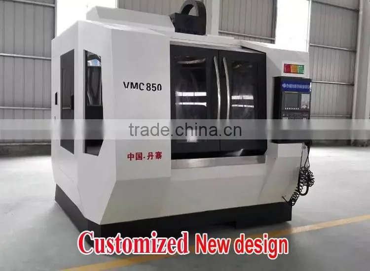 High quality vertical machining center VMC850 cnc milling machine for metal with Taiwan spindle ballscrews