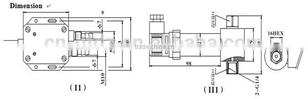 Differential pressure transmitter