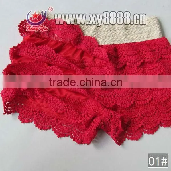 Embroidered Lace Sexy Mature Ladies Skirt