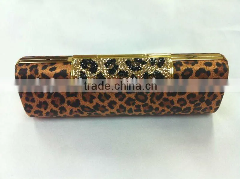 Unique leapord evening clutch handbags