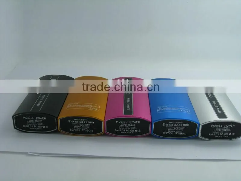 OEM 5600mah quick charge Mobile Phone Power Bank MP026