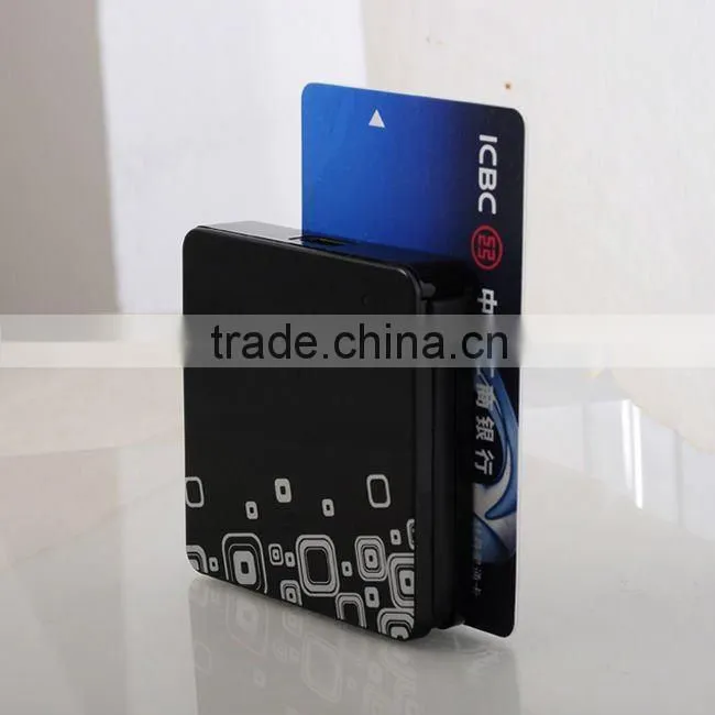 Small and exquisite 5v emergency power bank charger with a built-in Micro USB cable for smartphone, MP001