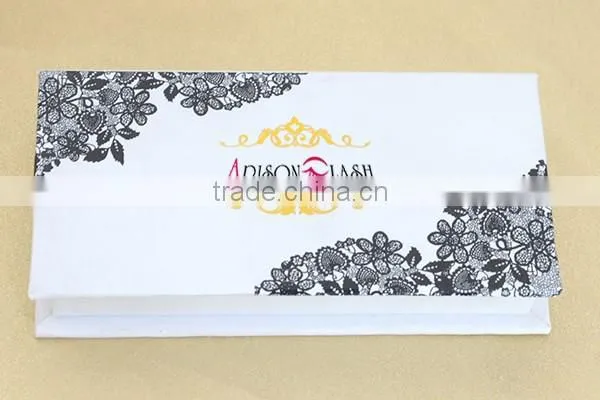 Fashional cosmetic empty packaging box for eyelashes round paper box mink lashes packaging paper tube