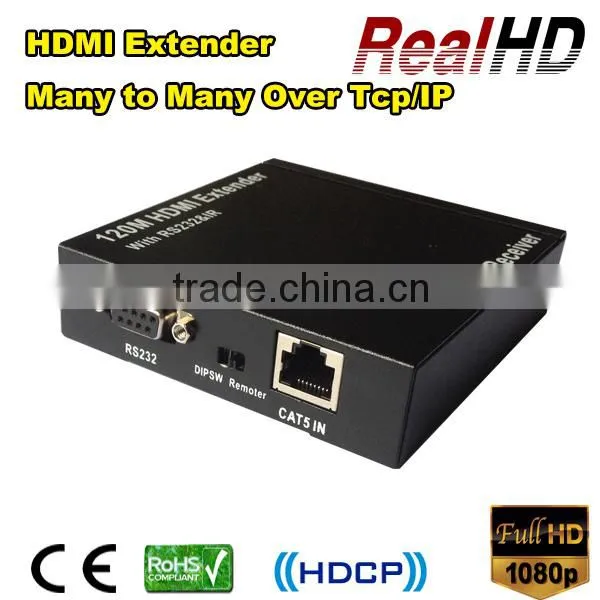 Over TCP/IP 120M HD MI Extender Many To Many