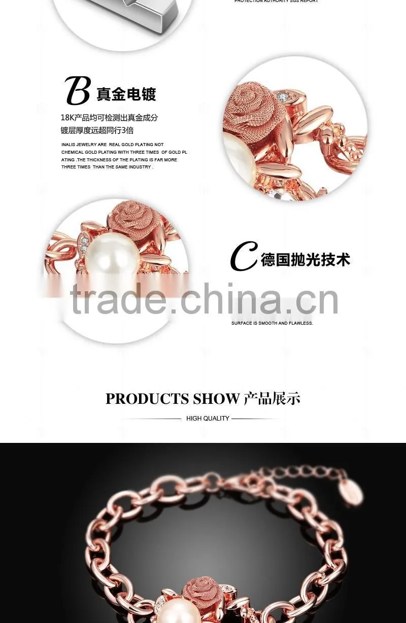 Wholesale woman fashion style charm bracelet