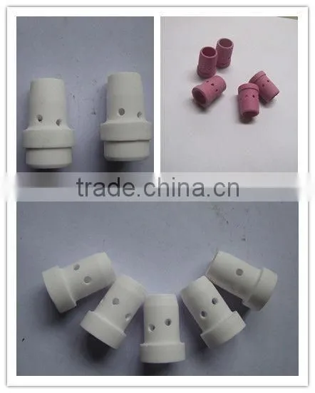 Ceramic welding torch gas diffuser