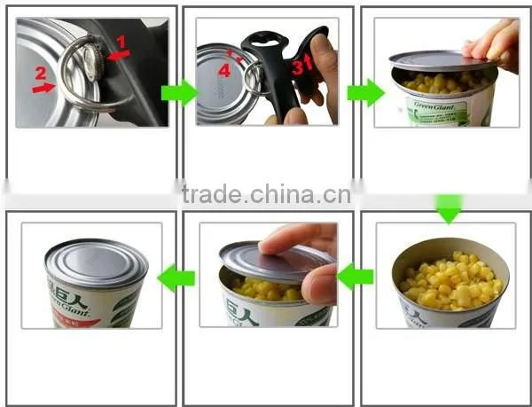 Safety Can Opener with PP Handle