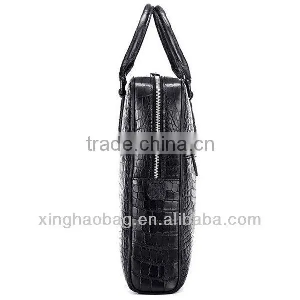 Big designer crocodile bag bali moroccan leather bag for man