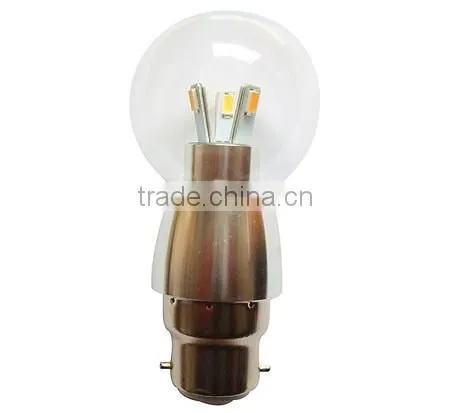Discount best price milky cover 3000k/4000k b22 led candle bulb smd5630