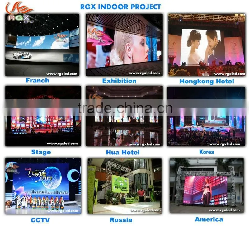 RGX p6 led module, Indoor Usage /video and picture Display Function advertising