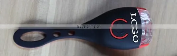 Hot sell waterproof good quality silicone bicycle led light