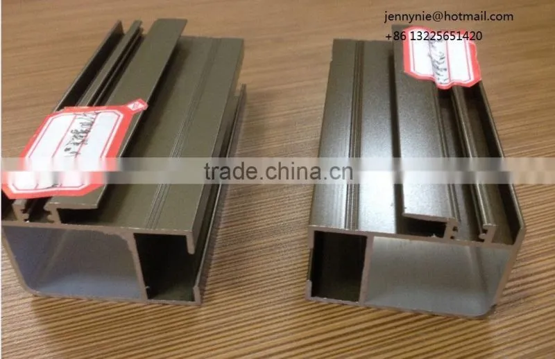 Champagne electrophoresis aluminum profile