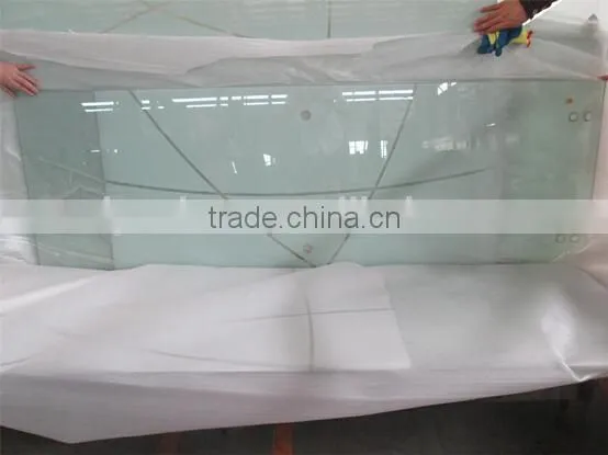 Shandong Yaohua decorative silk screen glass from China
