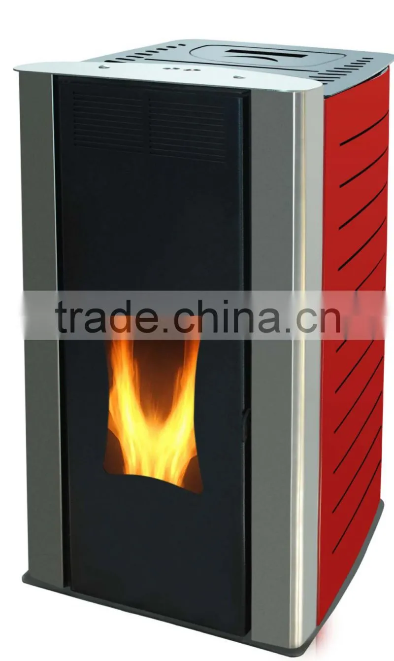 Automatic feed Portable wood pellet steam boiler,18KW pellet stove