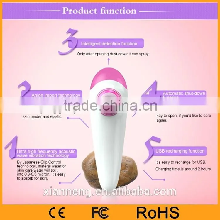 Face Hydra Machine Handy Female Beauty Nano mist Facial Spray for Amazon
