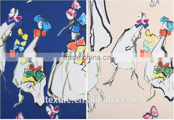 knitting printing roma fabric