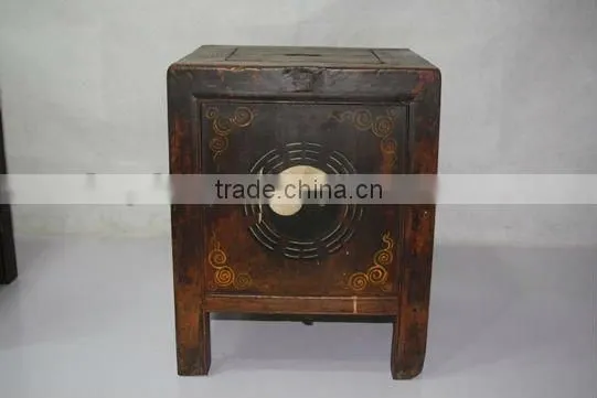 chinese antique wooden chest box