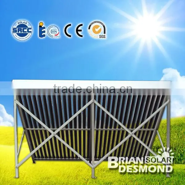 solar collector for water heater, heat pipe solar collector