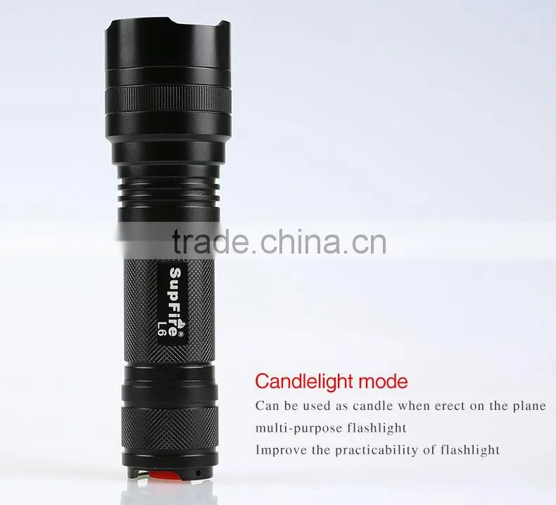 10W XML T6 Led Rechargeable Railway Torch