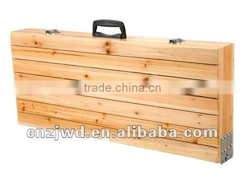2016 new design cedarwood wooden table set