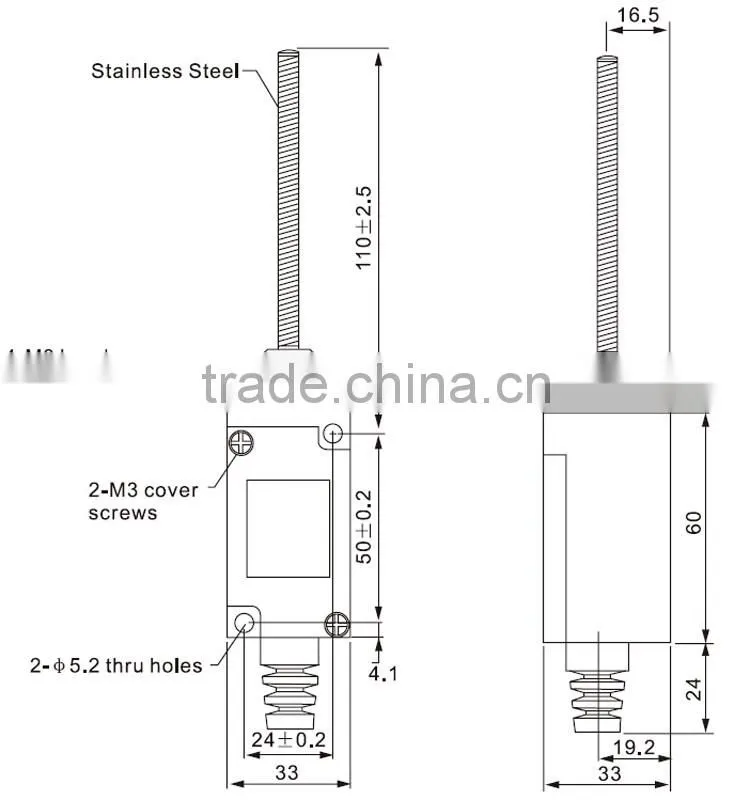 CNTD Factory supply Oil Resistant CHL types Lift Limit Switch (CHL-5381)