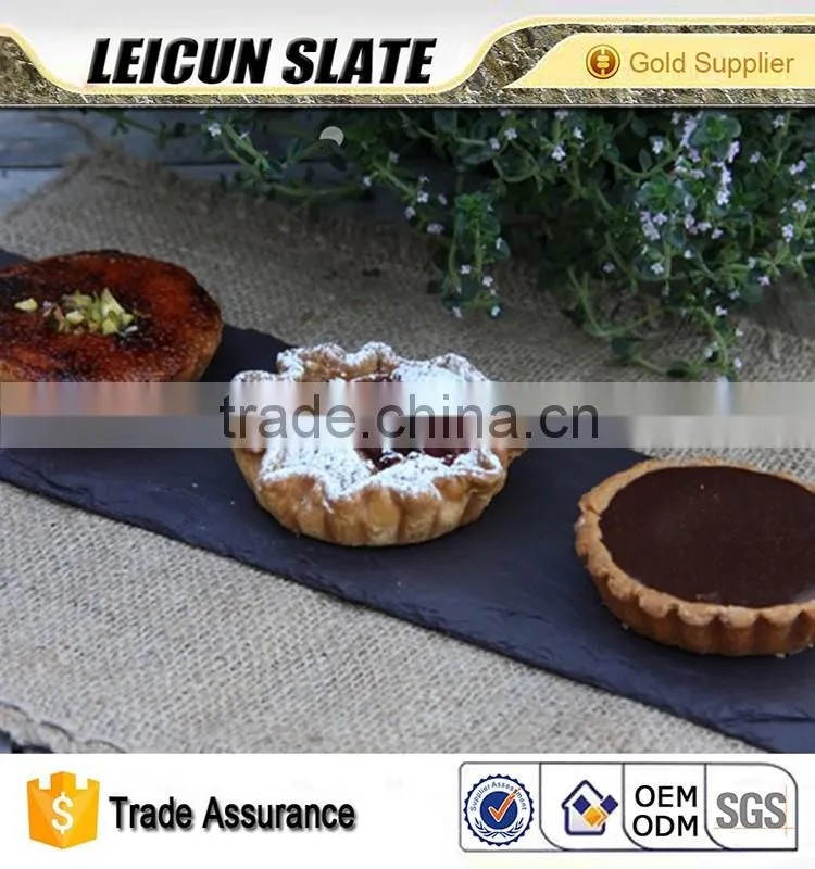 Chinese Slate Food Plates Factory supply