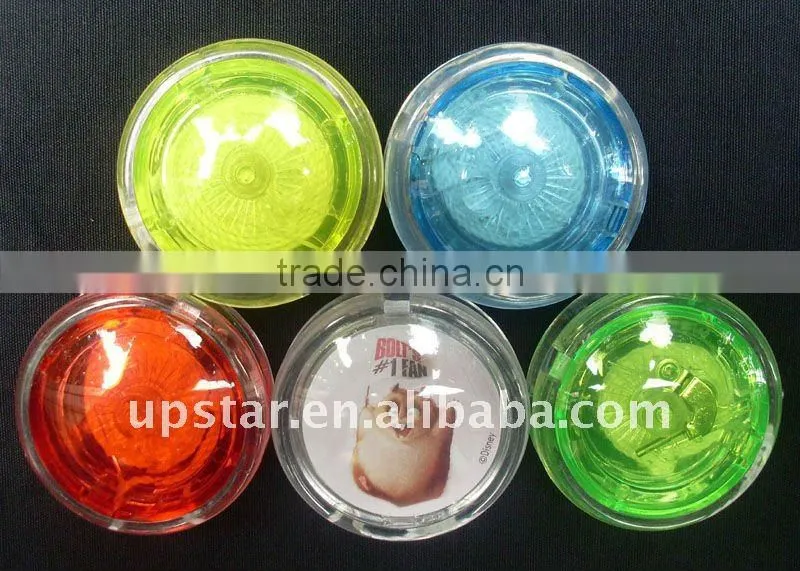 toy yoyo with red body face/side