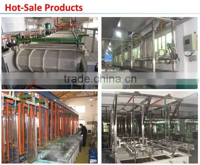 Industry Leader Semi-automatic barrel plating line for copper-tin alloys plating