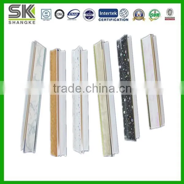 Plastic PVC extrusion profile PVC Profiles for pvc panel