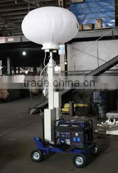 power 2000w,gasoline or diesel engine ,industrial mobile light tower