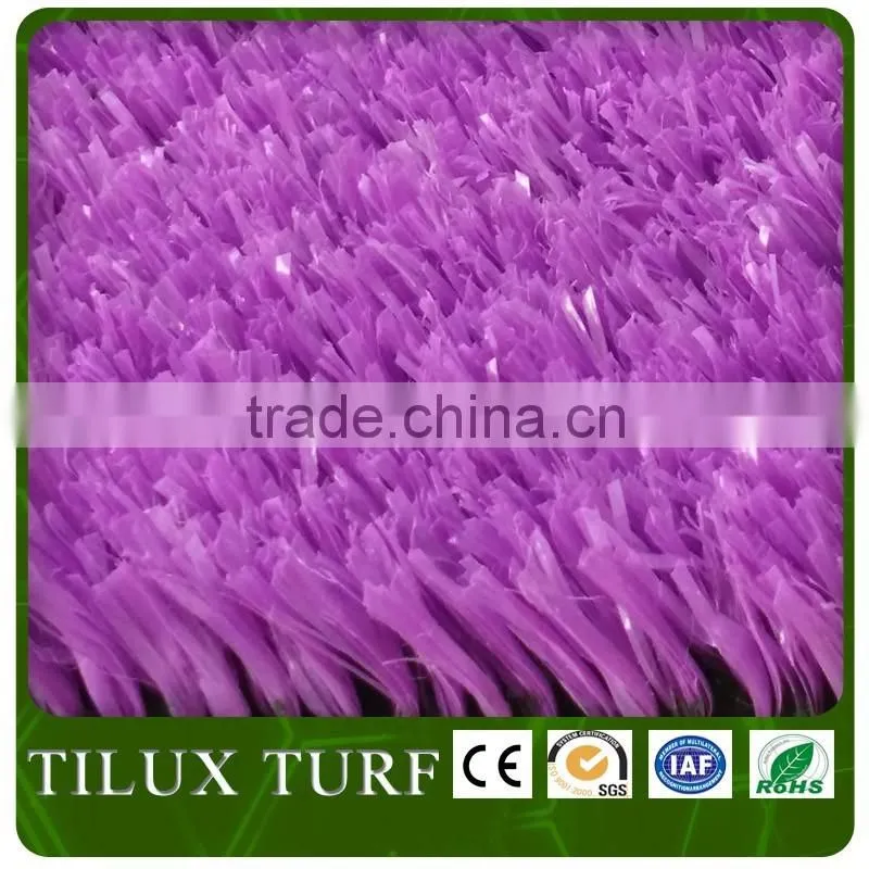 red colored artificial turf for running track factory price