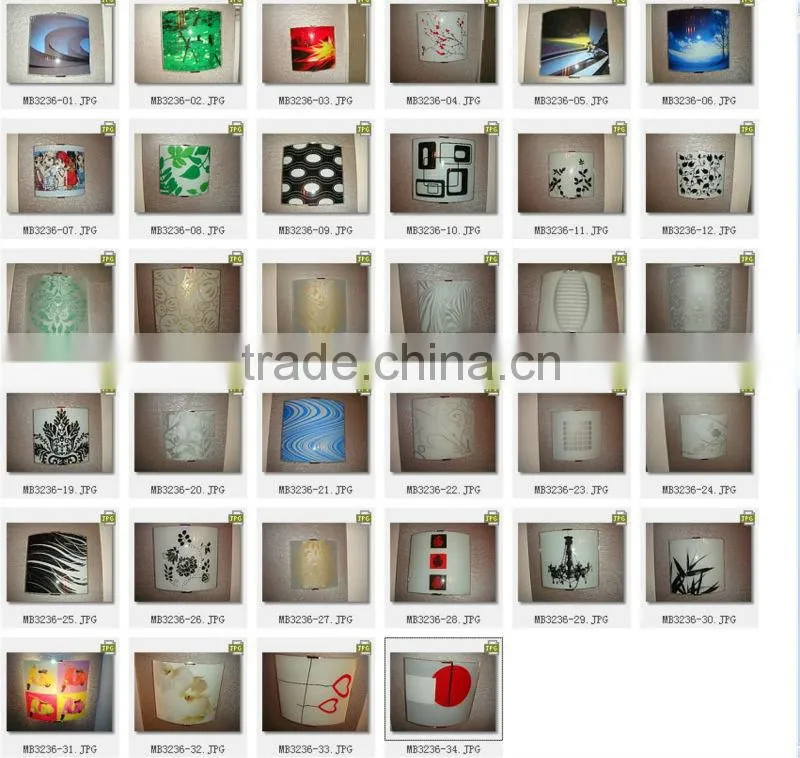 Cheapest Glass mosaic Wall Lamp/sconces for wholesale MB3236-01
