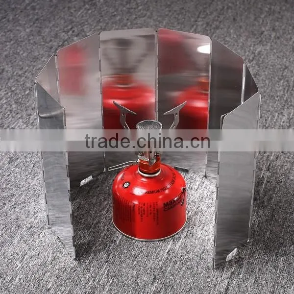 outdoor aluminum wind shield