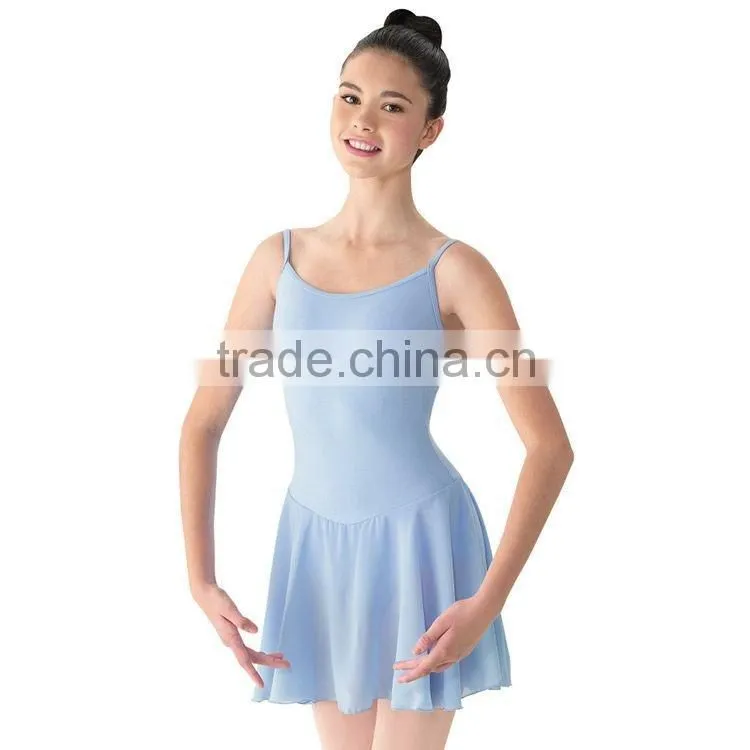 Skirted camisole ballet Leotard wholesale dancewear leotard with skirt SL510