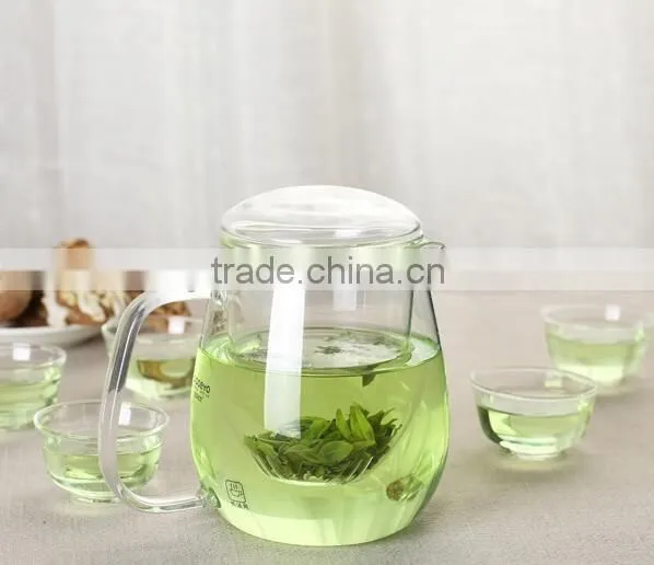 wholesale cheap glass turkish cup with handle