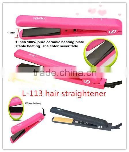 DODO L-113 professional hair flat iron hot selling in 2016