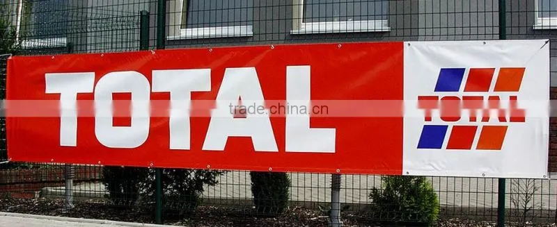 font logo print eco sovlent ink printing promotion advertizing plastic banner