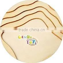Hot selling wooden people's upgrowth kids puzzle toys