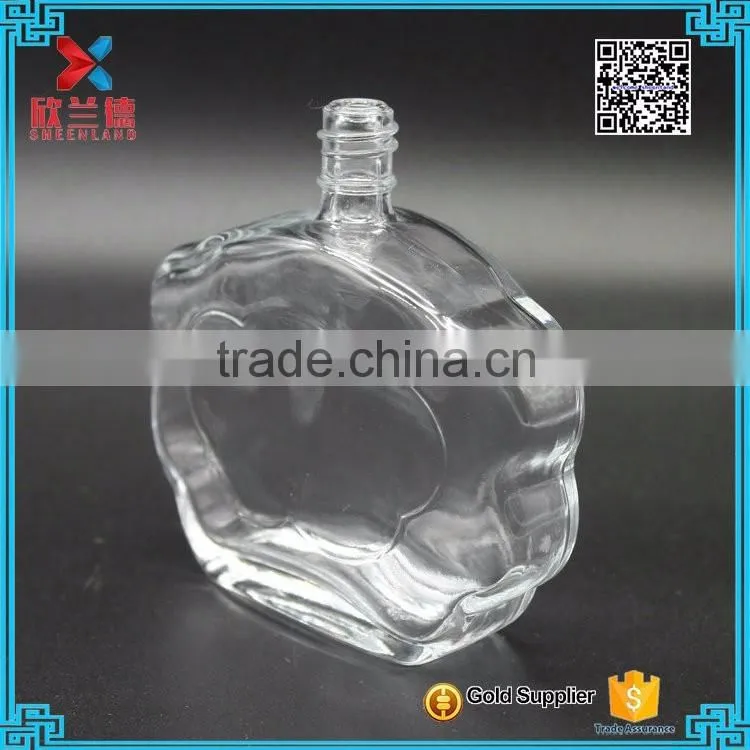 butterfly shape 90ml glass fragrance perfume bottles hot sell