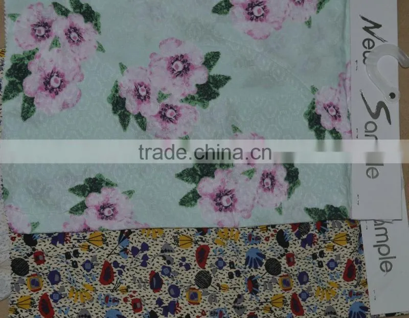 Rayon Viscose Jacquard Print Fabric