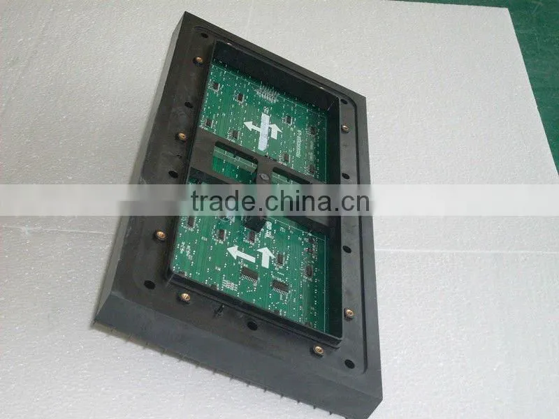 New products p12.5 outdoor single color sign board
