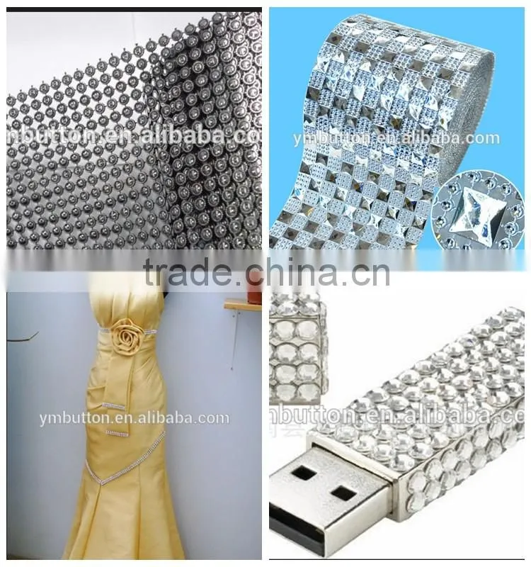 Hot ! favorable price and greatest service rhinestone apparel crystal trim