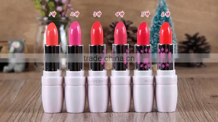 Wholesale MAYCHEER High Quality Cosmetics B Makeup 12 Colors Vampures kiss Lipstick Matte