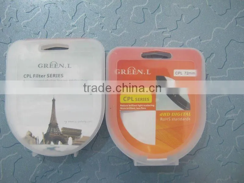 Green coating and water proof Slim MRC CPL Filter