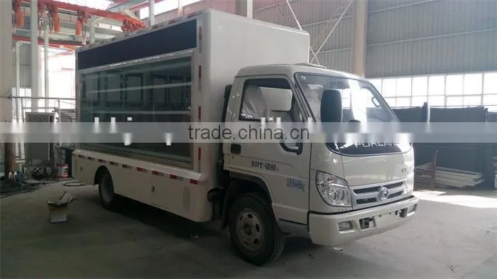 Export truck RHD led advertising truck for sale