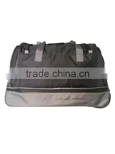 artist design outdoor sport travel trolley bag with soft handle for big sale