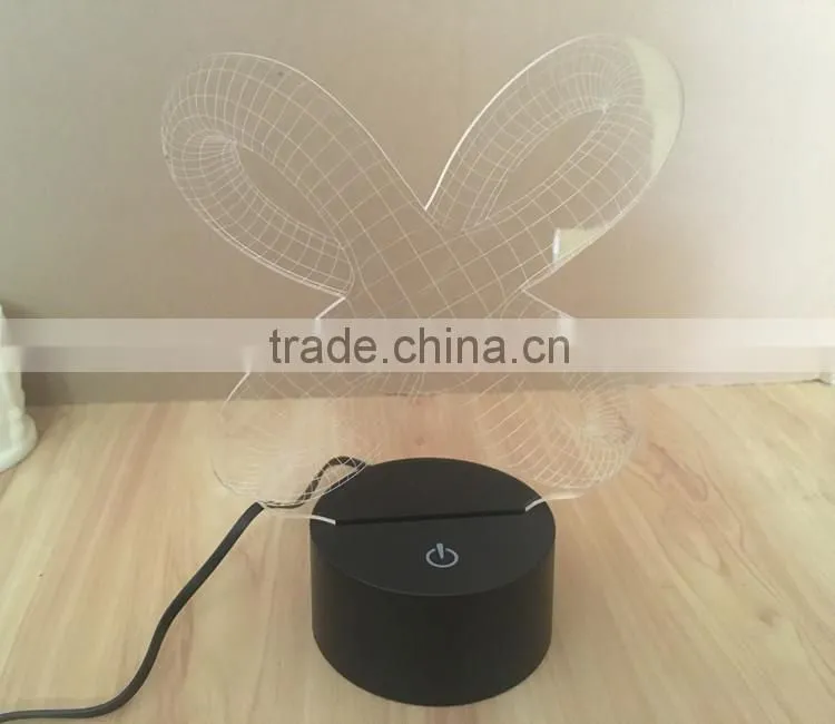 7 Color Changing 3D Lamp