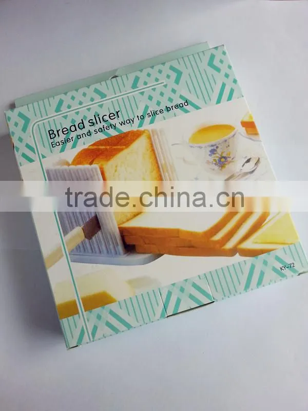 Plastic Baking Bread Toast Slicer Slicing Cutter Cutting Cuts Guide Tool