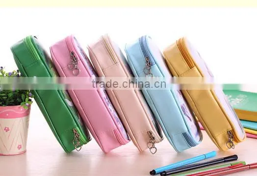 Promotion sublimation pencil case for wholesales